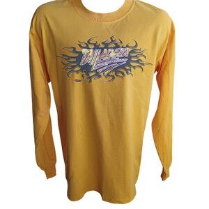 Vintage Large T-shirt Talladega Superspeedway Long-Sleeve Flame Sleeve Graphic